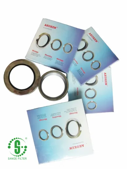 Air Compressor Element Akoken Double Lip Oil Seal 1616574280 1616574200 