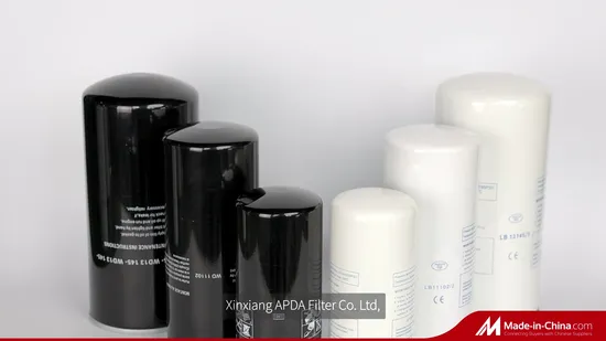 High Quality Air Compressor Spin on Oil Filter 1625752500 1625752501