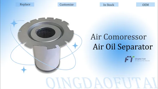 OEM Atlas Copco Air Compressor Spare Parts 1622314001 Air Oil Separator 