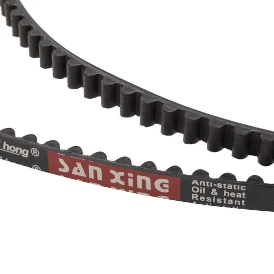 Good Quality Air Compressor V Belt Automotive Raw Edge Cogged Toothed Rubber Power Transmission V Belt 