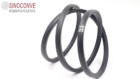 Trapezoid Narrow V Rubber Belt for Air Compressor 
